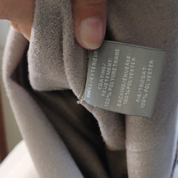 Bagatelle Anthropologie Waterfall Open Front Faux Leather Jacket Pink Size Large - Picture 5 of 6